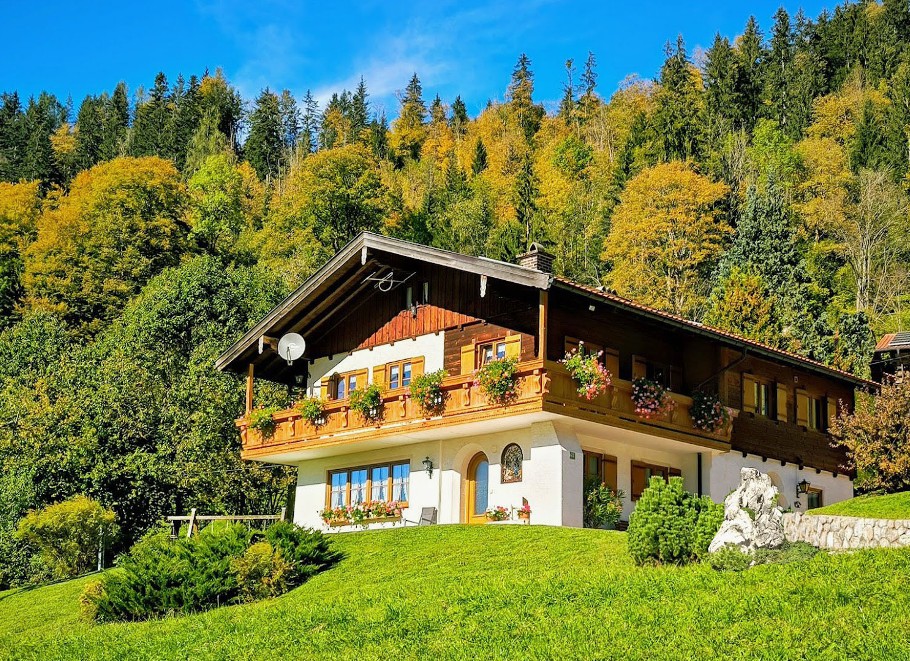 Ansicht Haus Frechen 1  Ferienwohnungen Berchtesgaden1