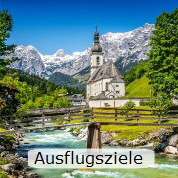 Ausflugsziele Ferienwohnungen Berchtesgaden 